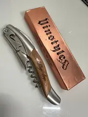 Vinstyle STAGS LEAP Hefty Waiters Corkscrew Wine Key Opener