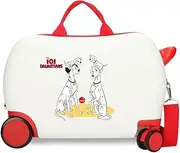 Joumma Disney Dalmatas Family Children's Suitcase White 45 x 31 x 20 cm Hard ABS 24.6L 1.8 kg 4 Wheels Hand Luggage, White, Children's Suitcase, White, Children's Suitcase