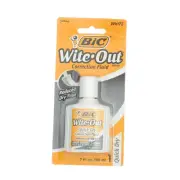 BIC Wite-Out Quick Dry Correction Fluid, 20mL