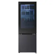340L Bottom Mount Fridge - InstaView - GB-V300MBL