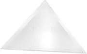 Flag Storage Box Frame for Flag Triangle Clear Shoe Storage Boxes Stackable Lid Organizer Medal Badges Cases Display Stands Shelves Clear Coin Holder Holders Transparent Acrylic