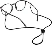 [Generic] Eyeglasses Holder Strap Cord - Eyewear String Cord Retainer Neck Holders,Sports Eyeglass Chain Men Women Glass Straps for Daily Commuting Outdoor Activities Cycling
