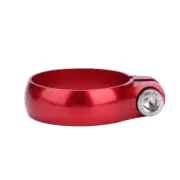 (Red)Bike Bicycle Bolt Clamp 31.8mm For 27.2 Seatpost Super Light MU
