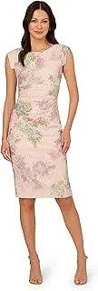 [Adrianna Papell] Women's Matelasse Cocktail Dress