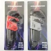 26PCS BALL END WRENCH ALLEN KEYS HEX SET ND-0703+0704