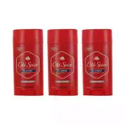 Old Spice Deodorant 3.25 oz Classic Original Round Stick - THREE PACK