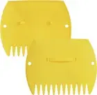 Gardenhome Garden and Yard Leaf Scoops/Hand Rakes with Adjustable Handles - L...