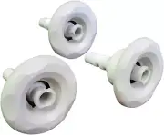 Hot Tub Jet For Spa Mini Storm Jet Internals 3" Face Sliver 3-Pack Hot Tub Jet