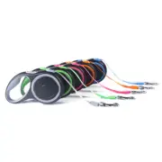 Large Retractable Dog Leash 16 Long Up To 66 Lbs Reflective Colored Belt 16 Foot