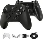 GuliKit KK3 PRO Controller Kingkong 3 Pro Switch Controller (No Drift) for Switch/PC/Android/MacOS/IOS Hall Joysticks and Triggers, Maglev/Rotor/HD Vibration (Black)