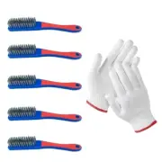 Essential Wire Brush and Gloves Set Convenient Rust and Paint Removal