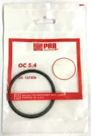 PRB OC 5.4 Round Cut Belt for VCR, Cassette, CD Drive or DVD Drive OC5.4