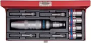 KING TONY 4505MR Case of Impact Screwdrivers and Accessory Kit, Set of 10