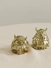 [L'Objet] L'Objet - + Haas Brothers Niki + Simon Brass Salt And Pepper Shakers - Gold - One size One size Gold