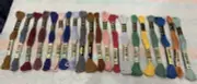 20 X NEW DMC STRANDED COTTON THREAD SKEINS BULK LOT 5