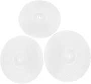 NULYLU Silent Cymbals 14/16in Drum Cymbals Set Mute Function for Jazz Drum Kit