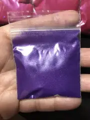 10g DARK PURPLE PEARL NATURAL MICA soap BATH BOMB COLORANT PEARLESCENT POWDER