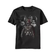 Star Wars Vader, Fett,, Jabba, Emperor & StormTroopers Dark Guys T-Shirt NEW