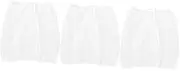 Kisangel 3pcs Bird Cage Birdcage Bird Food Catcher Parrot Cage Cover Parrot Cage Net Bid Cage Cover White Mesh
