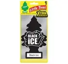 2 X Little Trees Car Air Freshener Black Ice Xtra Strength For Car Office(2 Pcs)