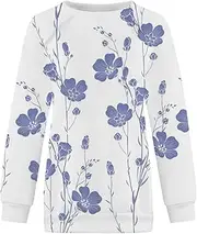 [Generic] Knit Round Print Rendering Multicolor Crew Neck Hoodie Fleece Quarter Zip