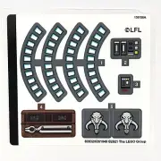 LEGO STICKER SHEET 75319 The Armorer’s Mandalorian Forge Star Wars Mandalorian