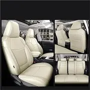 Interior Accessories Leather Front and Rear Full Set Car Interior Accessories Seat Covers and Cushions for Toyota for Corolla RAV4 CHR(Style 1)