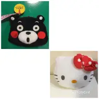 在飛比找蝦皮購物優惠-熊本熊、HELLO KITTY單面包包（裡面可裝物品）