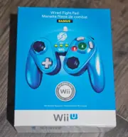 Brand New Nintendo Wii/Wii U Controller: Zero Suit Samus Edition Wired Fight Pad