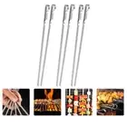 Bbq Chicken Skewers Barbecue Forks Shish Kabob Skewers Roasting Sticks