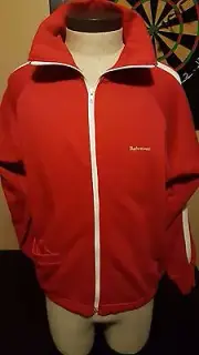 Vintage NWT Budweiser A & Eagle Zip Up Cardigan Sweater Beer Drinking Bud Light