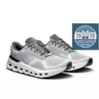 On Cloudrunner 2 3ME10142880 Wolf/Ivory Men Running CloudTec Helion Shoes