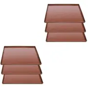 2 Pieces Silicone Pad Reusable Baking Mats Dehydrator Tray Liners