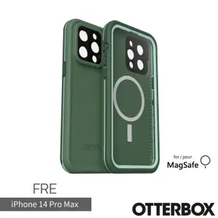 【OtterBox】LifeProof iPhone 14 Pro Max 6.7吋 FRE 全方位防水/雪/震/泥 保護殼-綠(支援MagSafe)