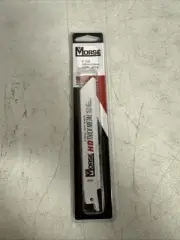 Morse Reciprocating Saw Blades 6'' 5Pk