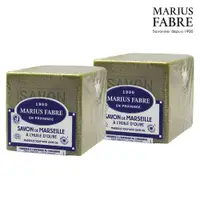 在飛比找PChome24h購物優惠-MARIUS FABRE法鉑 橄欖油經典馬賽皂(400g/2