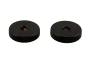 NEW Roller Knobs For Fender Jazzmaster (2) - BLACK