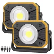 Rechargeable LED Work Light,Portable Flood Light with Magnetic Base,Super Bri...