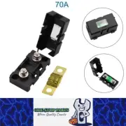 ANS Inline Fuse Holder with Bolt On 70 Amp Fuse Supplied (70A) Midi fuse holder