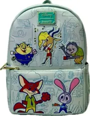 Loungefly Disney Zootopia NEW Mini Backpack with Tags