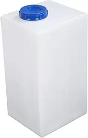Grcfumo 26 Gallons RV Water Tank, RV Water Tank with Capacity Markings, Seamless Water Storage Container for Trailers Boat Yacht