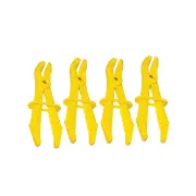 SP Tools 4Pcs Small Line Clamp Set 90 Deg Offset - Light Weight Non Conductive