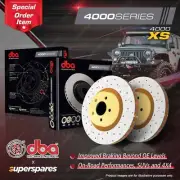 DBA Front 4000 XS Drilled Brake Rotors for Ford Mustang FN 5.0L V8 GT 380mm Disc (for: Ford)