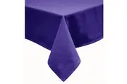 Cotton Blend Table Cloth Ultra Violet by Hoydu