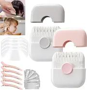 Trimpocket Hair Trimmer/Comb Kids, Trimpocket Hair for Kids, Trimpocket Haircutter, 2 in 1 Hair Trimmer, Split Ends Hair Trimmer, Manual Bangs Trimmer Comb for Girls Women (2Pcs-C)
