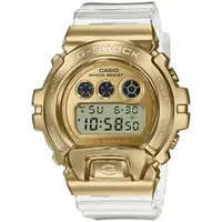 在飛比找momo購物網優惠-【CASIO 卡西歐】G-SHOCK 華麗酷金電子手錶(GM