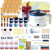 Ksedcon Candle Making Kit with Electric Wax Melting Pot, Scented Candle Gift Set