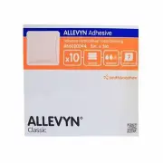 *10-Pieces* Smith & Nephew Allevyn Hydrocellular 5" x 5" Foam Dressing 66020044