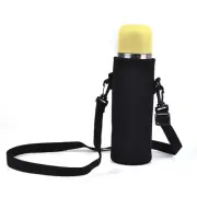 1x Neoprene Water Bottle Carrier Insulated Cup Cover Bag Holder Pouch with=s= rf