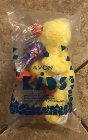 Avon Kids Full O' Beans April Birthstone Paddles The Duck & Little Paddles Plush